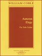 Autumn Elegy-Guitar Solo Guitar and Fretted sheet music cover